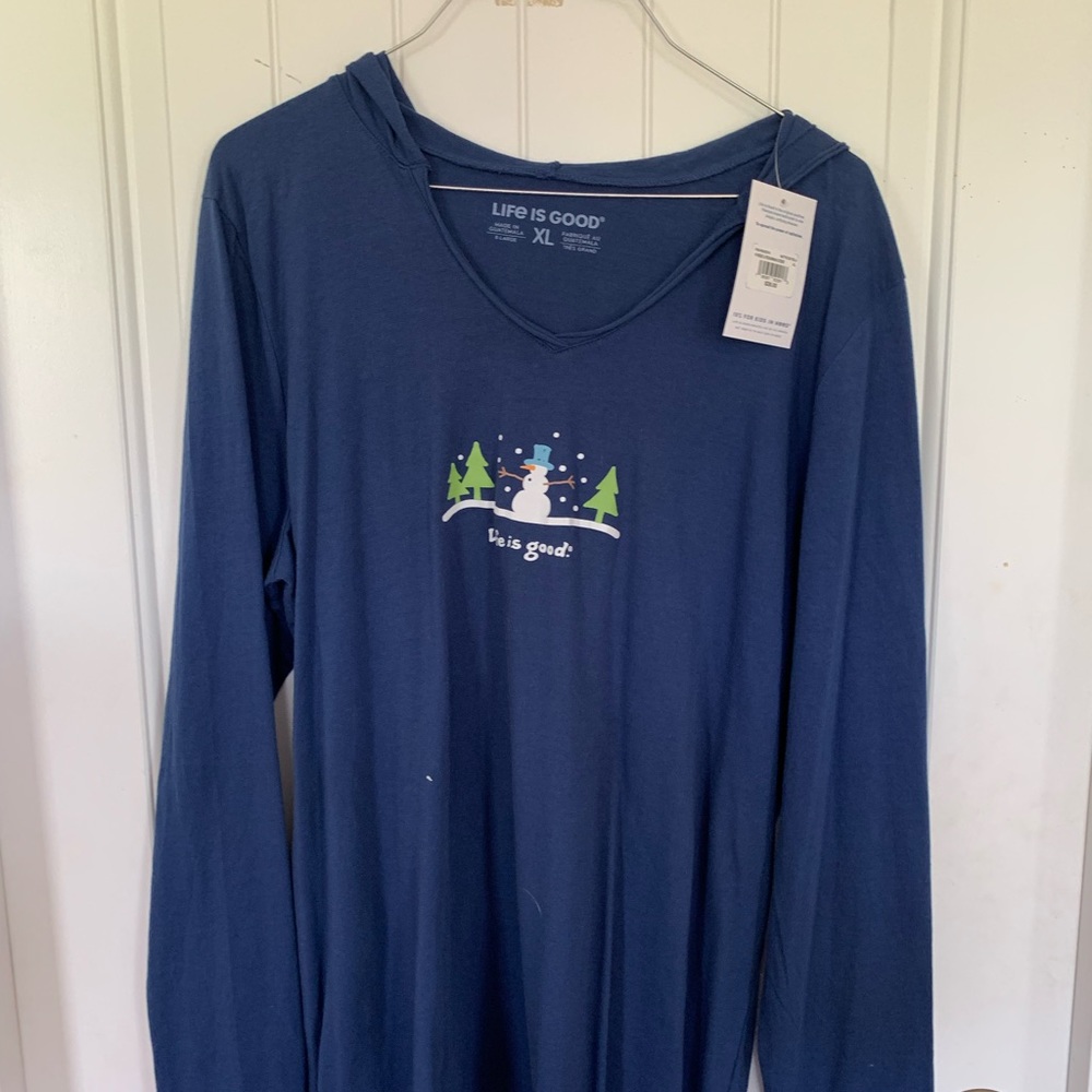 BRAND NEW WITH TAGS life is good womens top size xl